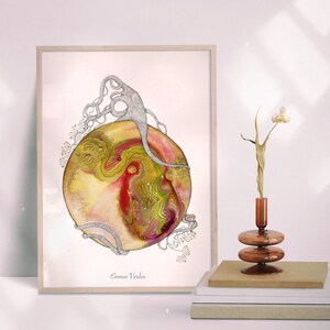 Personalized Gift - A world for your loved one - Fine Art Poster