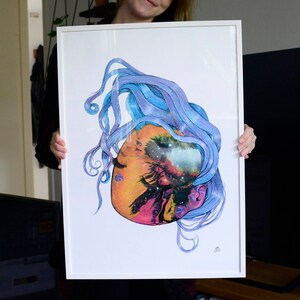 Jitterbug Giclée Art Print / Poster / Dreamy magical illustrations by Joanna Jensen image 5