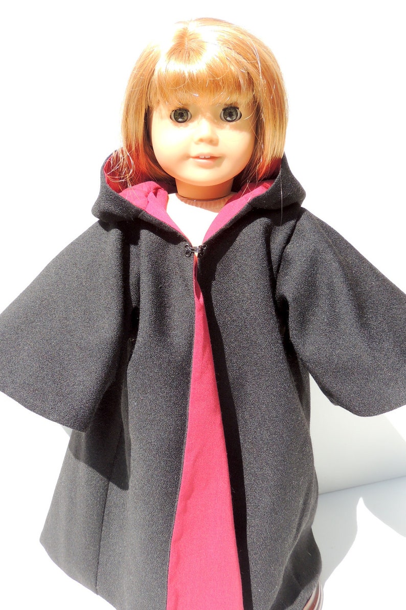 Wizard Doll Cloak fits 18 Doll like American Girl image 4