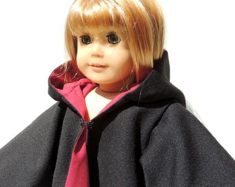 Wizard Doll Cloak fits 18" Doll like American Girl