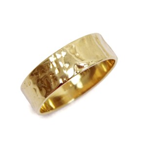Textured wedding band. 14k yellow gold wedding band.   gold wedding band. Unisex wedding band. Wide wedding band