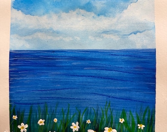 "Gänseblümchen - ""Gänseblümchen"" Aquarell."