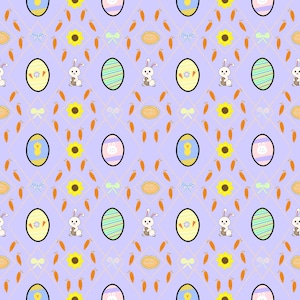 Easter theme download digital Seemless pattern.