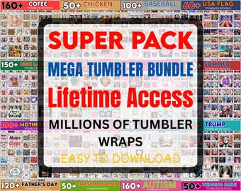 Millions of tumbler wraps, PNG Mega Bundle, Best Seller Tumbler Bundle, Ultimate Tumbler Wrap Bundle, design bundle for tumbler sublimation