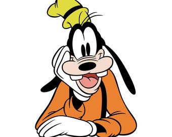 Goofy SVG, Cartoon Friends PNG Clipart, eps, png, pdf, digital file