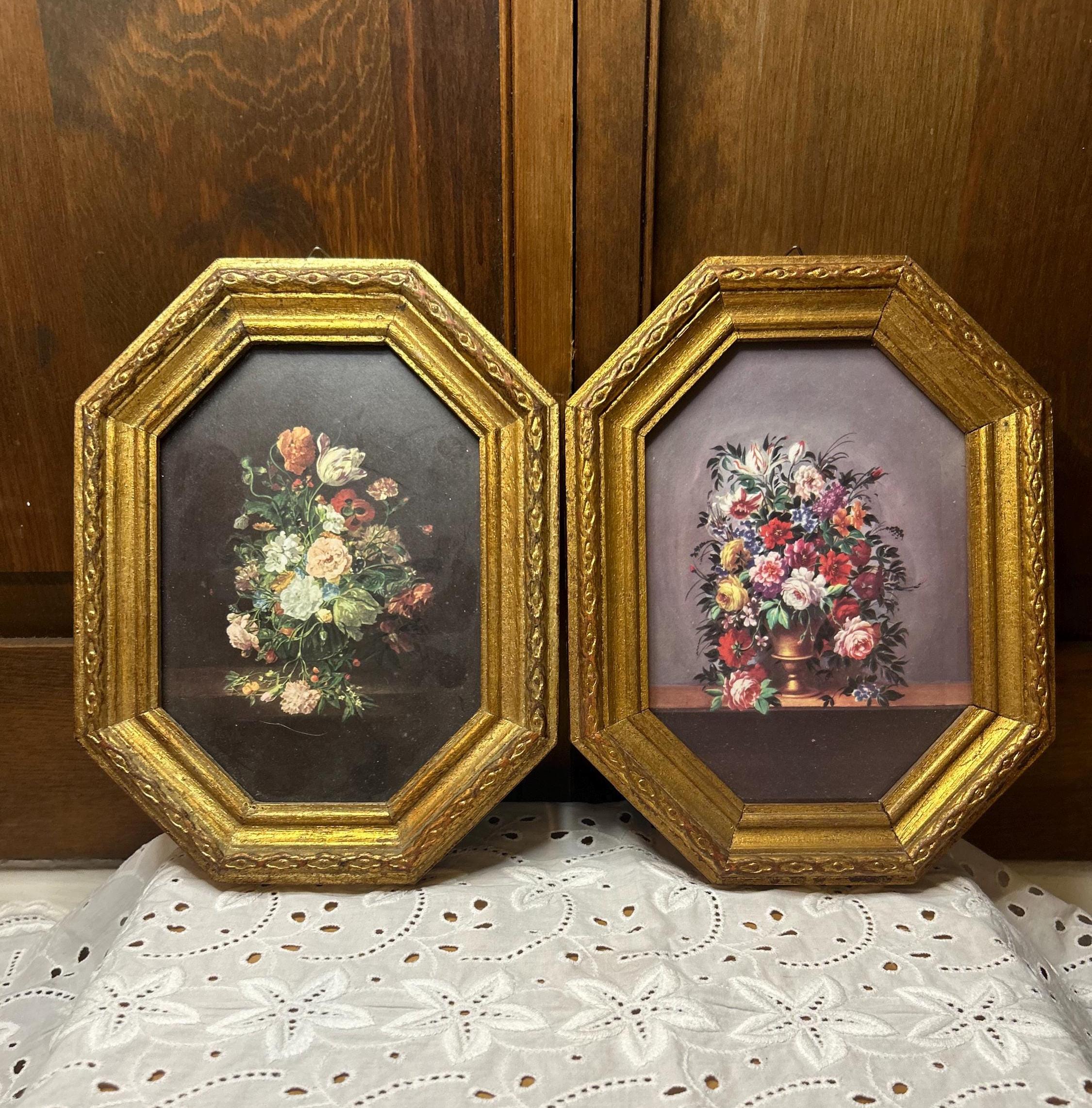 Vintage Floral Italian Frames - Etsy