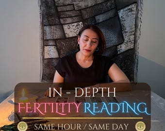 Same Hour Fertility Psychic Reading, In Depth Conception Insight, Pregnancy Guidance, Spiritual Clarity
