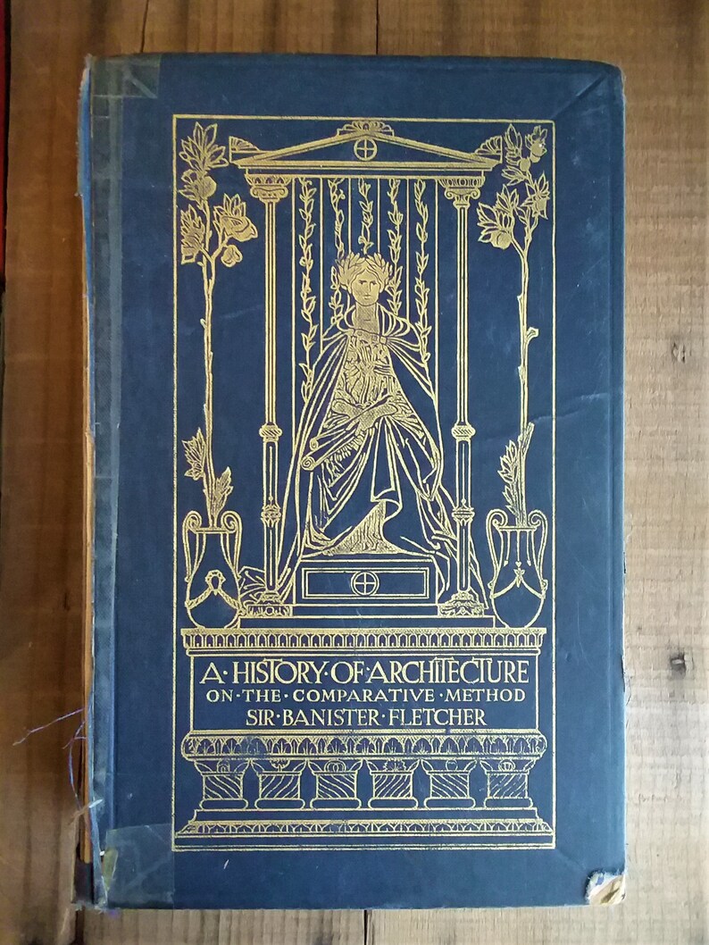 Vintage Book A History Of Architecture On The Comparative Etsy