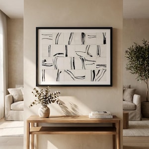 Gångjärnsförsedd brytarboxskydd Abstrakt kanvas väggkonst Dold elpanel Dekorativ ram Modern minimalistisk funktionell inredning