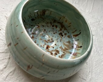 Handmade Ceramic Green Bowl