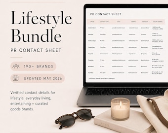 Lifestyle Brand PR Contact List