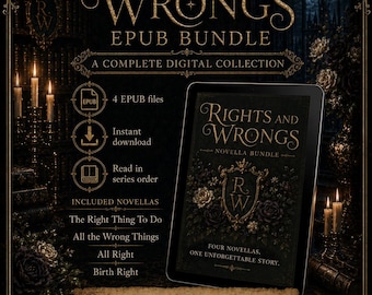 Rights and Wrongs EPUB Bundle | Dramione Fan Fiction | 4 Digital Downloads