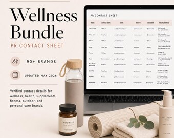 Wellness Brand PR Contact List