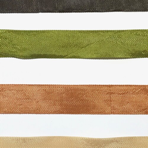 New Seam Binding Rayon Ribbon 2.0 Color Card by Zipperstop Etsy