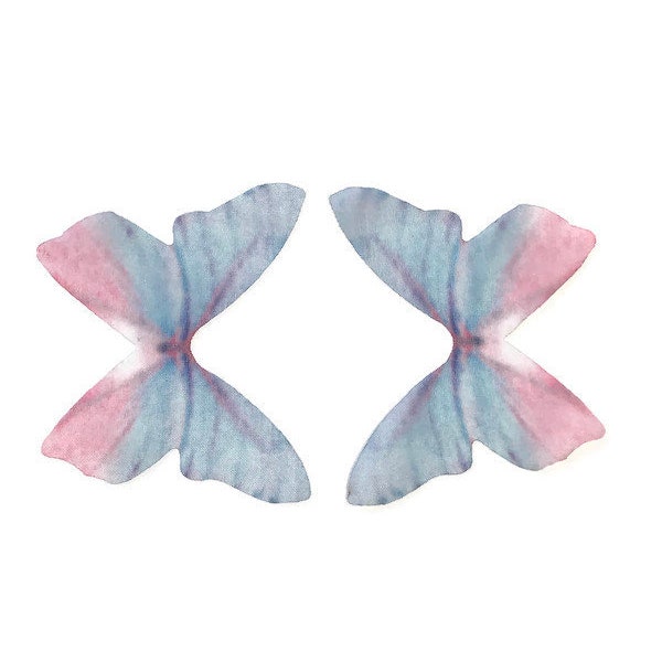 6 organza fairy wings.