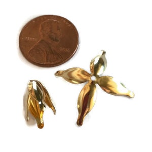 30- gold  lower bead caps