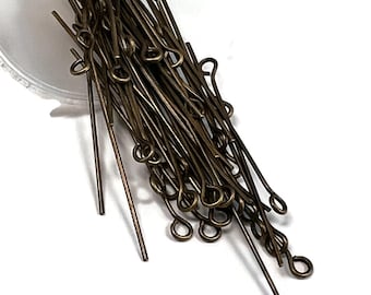 Kettelstifte antik bronze aus Messing 50er