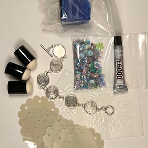 online shrink plastic bracelet class and kit image 5