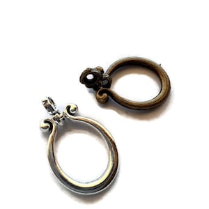 4 oval bail connector