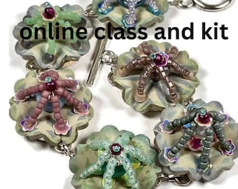 online shrink plastic bracelet class and kit