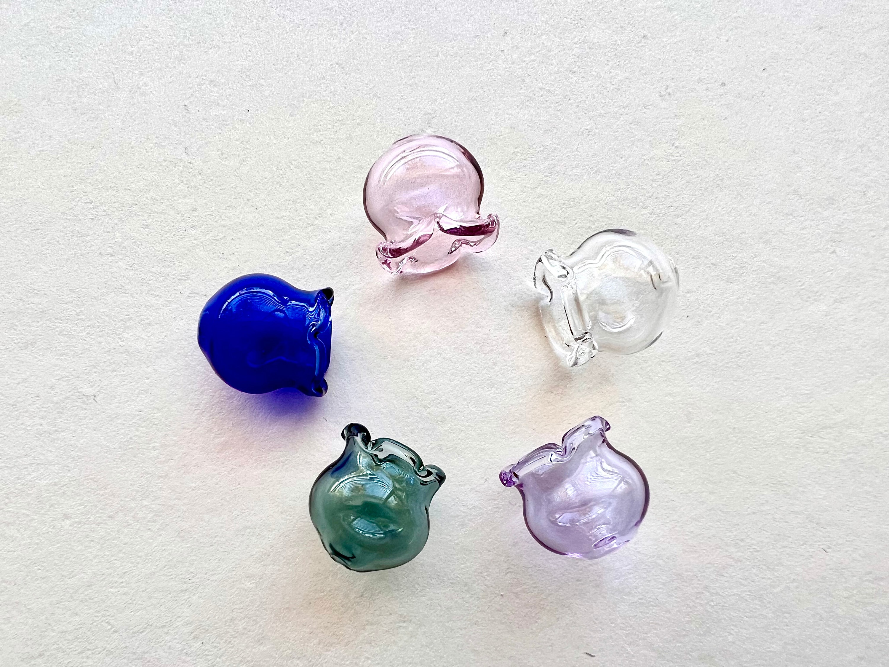 2-blown Glass Flower Beads