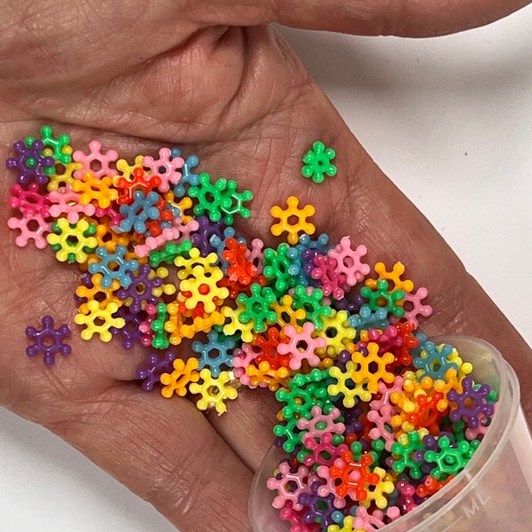 1 ounce, colorful gear beads