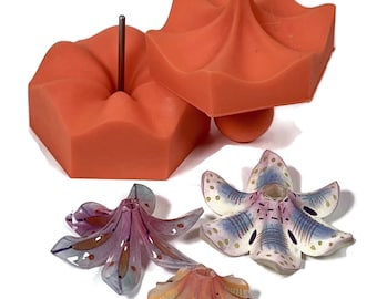 shrink plastic bead mold, the Petal