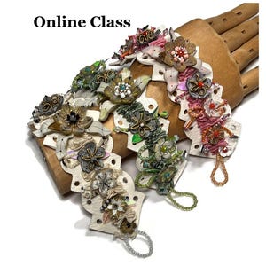 Online class and kit Bracelet cuff