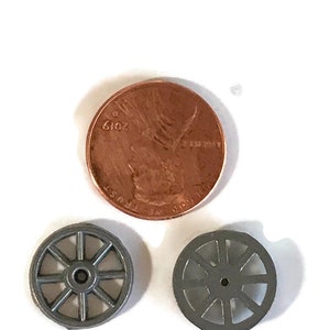4 -metal Spoke Toy Wheels 1/2 Inch 1 Inch 11/2 Inch 1 3/4 Inch 2 Inch 2 ...