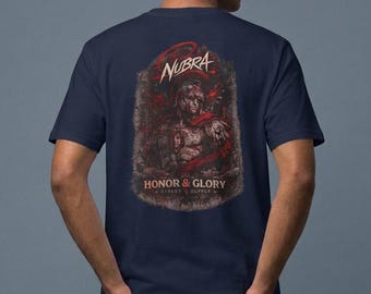 Roman Soldier T-Shirt Honor and Glory Graphic Tee, Vintage Roman Empire Shirt, Streetwear Graphic Tee Men, History Gift, NubraStudio