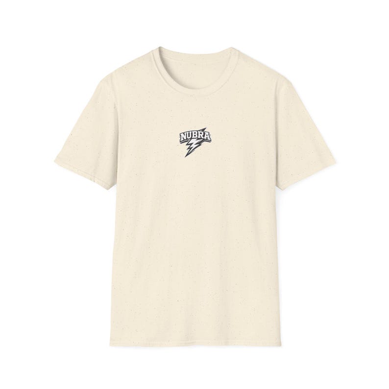 Lightning Bolt Streetwear T-Shirt, Bold Graphic Back Print Tee, Urban Street Style Shirt, Minimal Graphic Tee, Casual Unisex Shirt, Nubra image 5