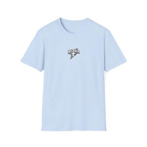 Lightning Bolt Streetwear T-Shirt, Bold Graphic Back Print Tee, Urban Street Style Shirt, Minimal Graphic Tee, Casual Unisex Shirt, Nubra image 12