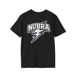 Lightning Bolt Streetwear T-Shirt, Bold Graphic Back Print Tee, Urban Street Style Shirt, Minimal Graphic Tee, Casual Unisex Shirt, Nubra image 9
