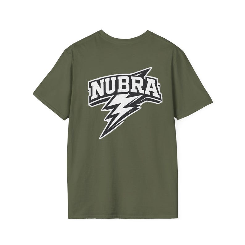 Lightning Bolt Streetwear T-Shirt, Bold Graphic Back Print Tee, Urban Street Style Shirt, Minimal Graphic Tee, Casual Unisex Shirt, Nubra image 11