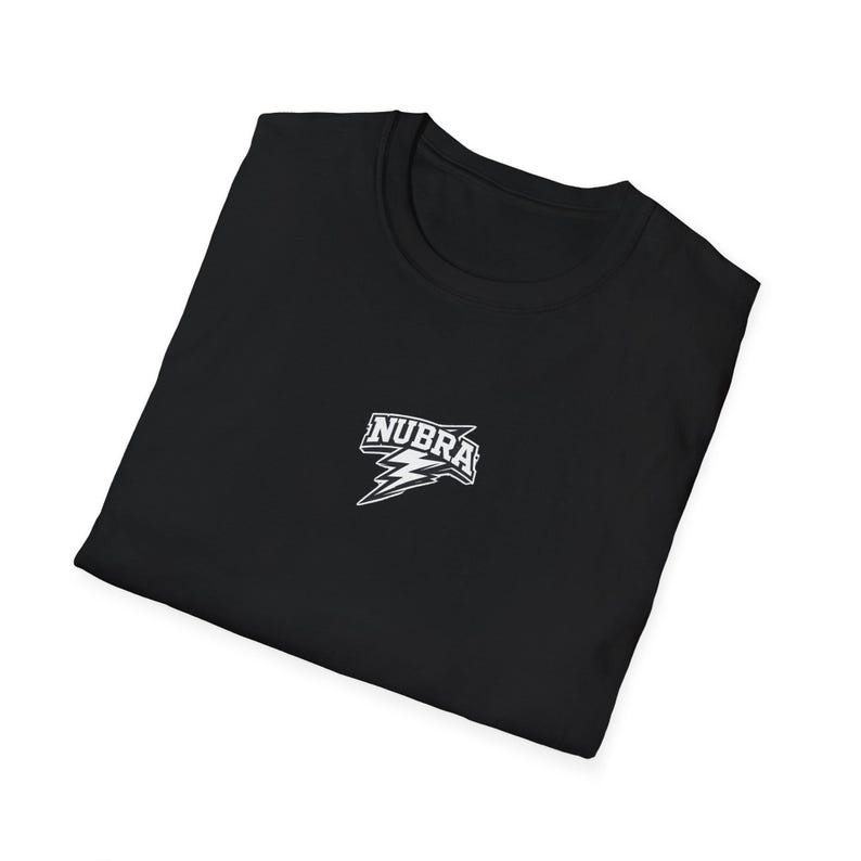 Lightning Bolt Streetwear T-Shirt, Bold Graphic Back Print Tee, Urban Street Style Shirt, Minimal Graphic Tee, Casual Unisex Shirt, Nubra image 16