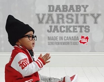 Baby Boy, Girl Varsity Jacket, Personalized Unique Baby Gift, Letterman Jacket, Infant Varsity Jacket, Baby Shower Gift, Baby Keepsake Gift