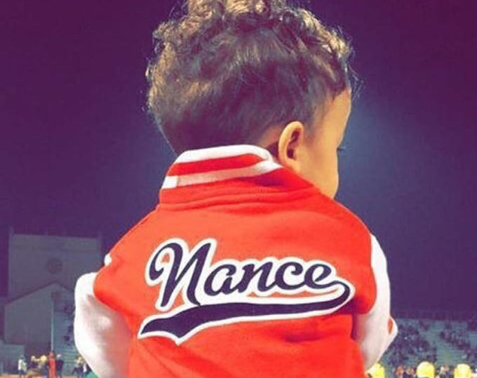 Personalized Kids' Clothing, Personalized Varsity Jacket,Boys' Clothing, Jackets & Coats, Girls' Clothing, Gender-Neutral Kids' Clothing