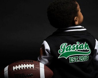 Personalized Baby Varsity Jacket - Custom Baby Shower Gift