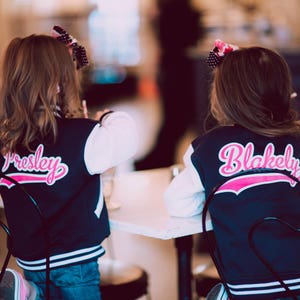 Custom Letterman Jacket Toddler Varsity Jacket Monogrammed 