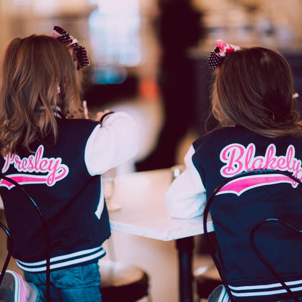 Custom Letterman Jacket, Toddler Varsity Jacket, Monogrammed Jacket, Spring Jacket, Keepsake Baby Gift, Personalized Kids Varsity Jacket