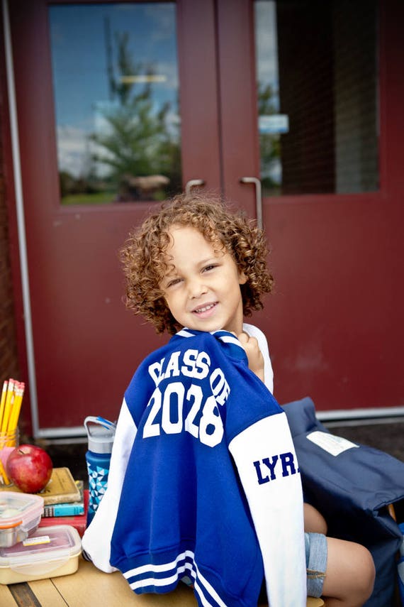 varsity jacket monogram