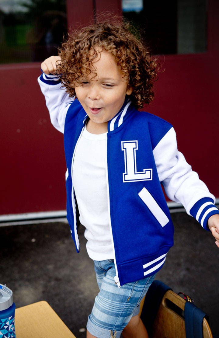 Custom Letterman Jacket Toddler Varsity Jacket Monogrammed 