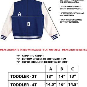 Personalized Baby Varsity Jacket: Keepsake Letterman Gift image 8