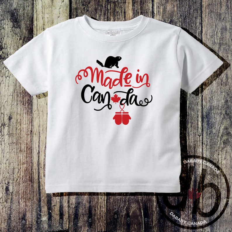 Made in Canada Bodysuit Toddler Canada Day Tshirt Family Etsy Canada