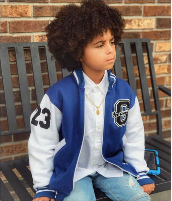 Kids Varsity Jacket - Toddler Custom Letterman Jacket - Personalized ...