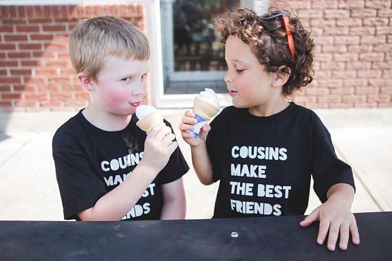 Friends Shirt Cousins Baby Bodysuit | Etsy