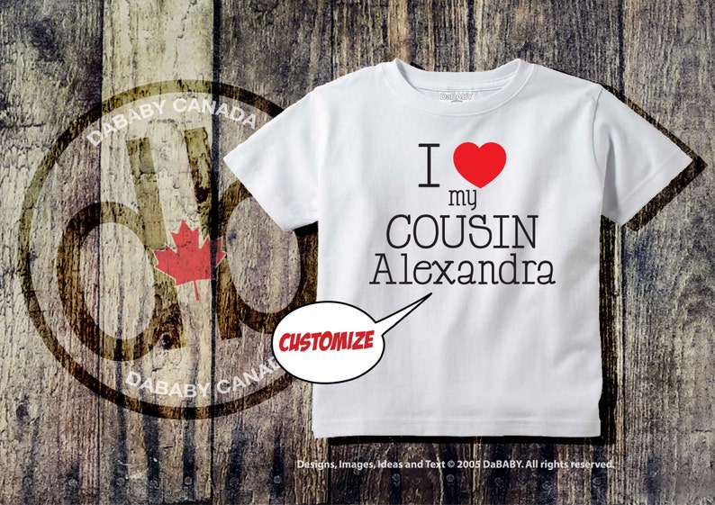 personalized cousin t shirts