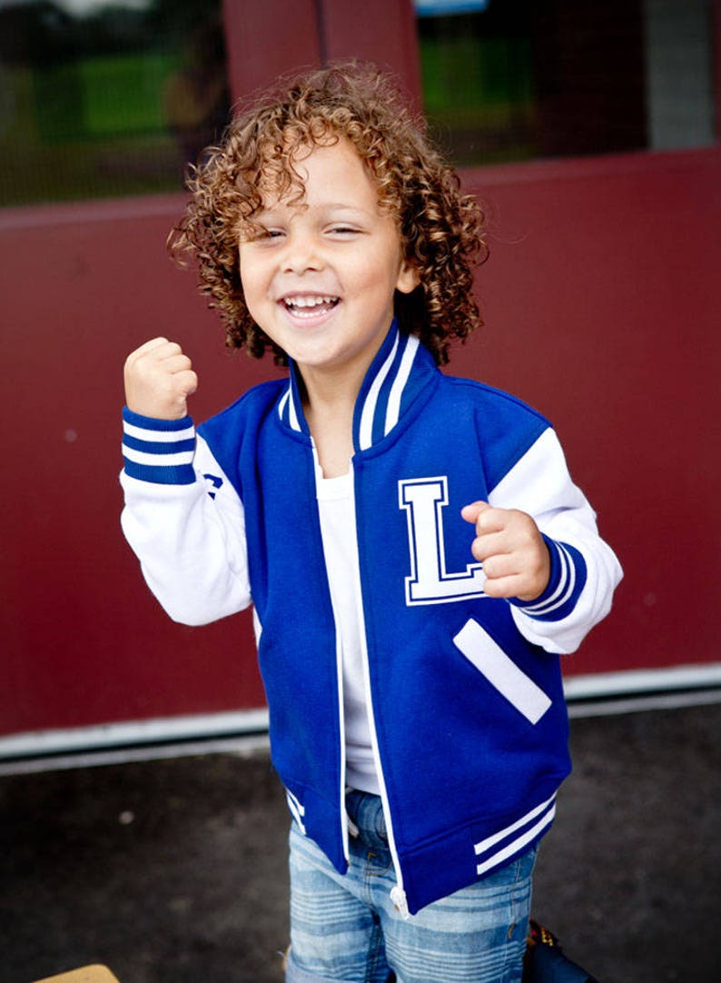 Toddler Varsity Jacket Personalized Kids Jacket Best Etsy Canada