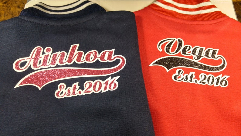 Personalized Baby Varsity Jacket: Keepsake Letterman Gift image 4