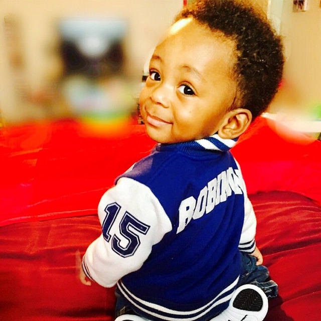 newborn varsity jacket